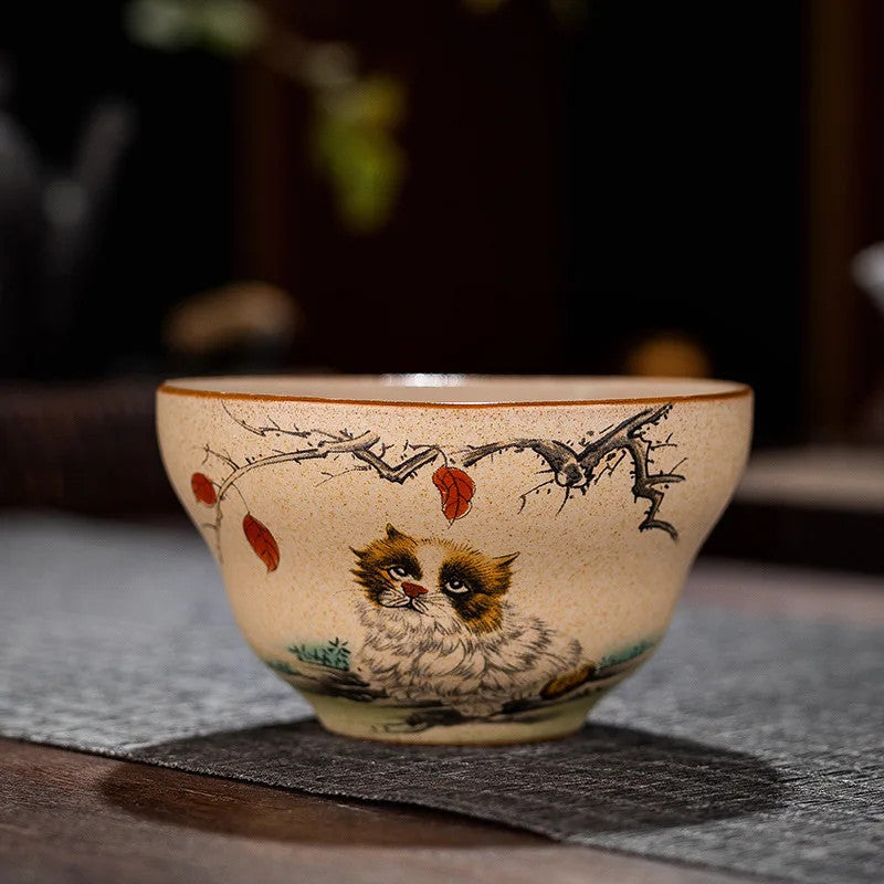 Chinese Zodiac Porcelain Teaware Tea Ceremony Teacup Kungfu Tea-tasting Cup