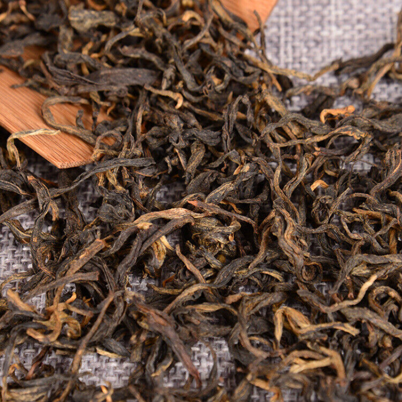 500g Yunnan Fengqing Black Tea Two Leaves Mao Feng Dian Hong Kung Fu Black Tea