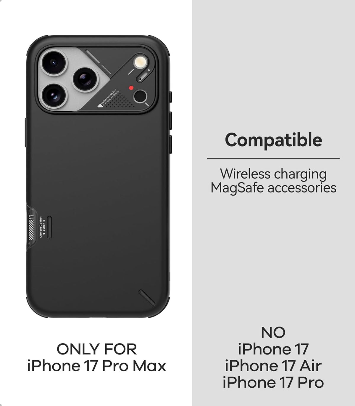 A17 Shockproof Iphone 17 Pro Max Case | with Camera Control | Coolhyper | Alumin