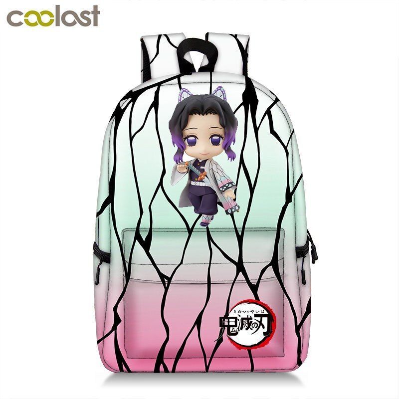 Backpack Waterproof Student School Bag Bookbag Cosplay Travel Fashion Red Purple