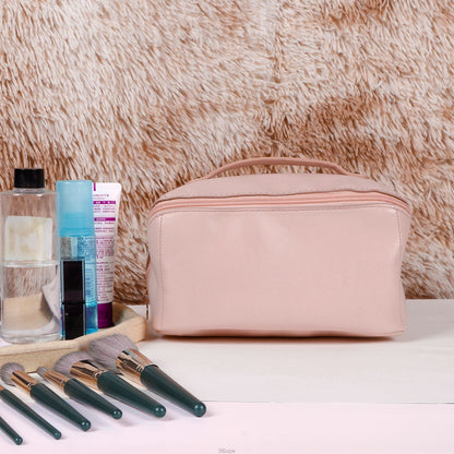 Makeup Bag Cosmetic Toiletries Organizer Traveling Waterproof Storage Case Purse