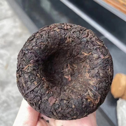 250g Yunnan Mangfei 1993 Ripe Pu-erh Tuo Tea Brick Aged Cooked Puer Tea