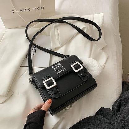 Women Bag Crossbody Shoulder Purse Letter Messenger Handbag Synthetic Leather