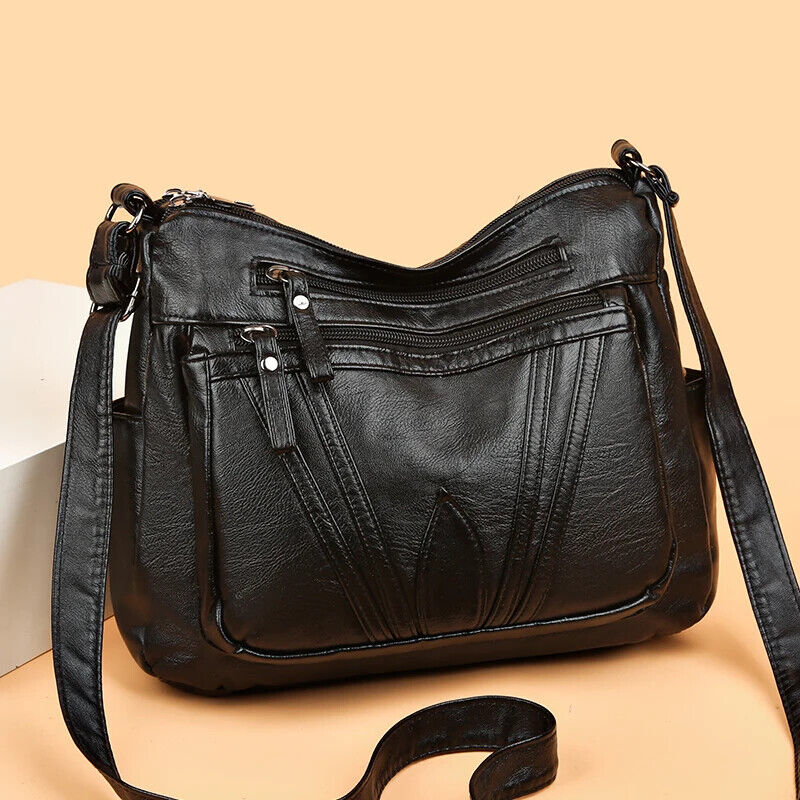 Ladies Bags Women Crossbody Shoulder Bag Wide Female Messenger Bag