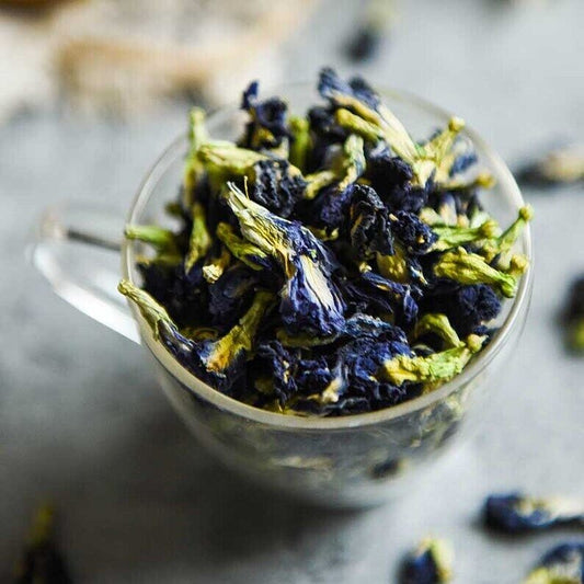 250g Dried Blue Butterfly Pea Flower Tea Herbal Tea Butterfly Clitoria ternatea