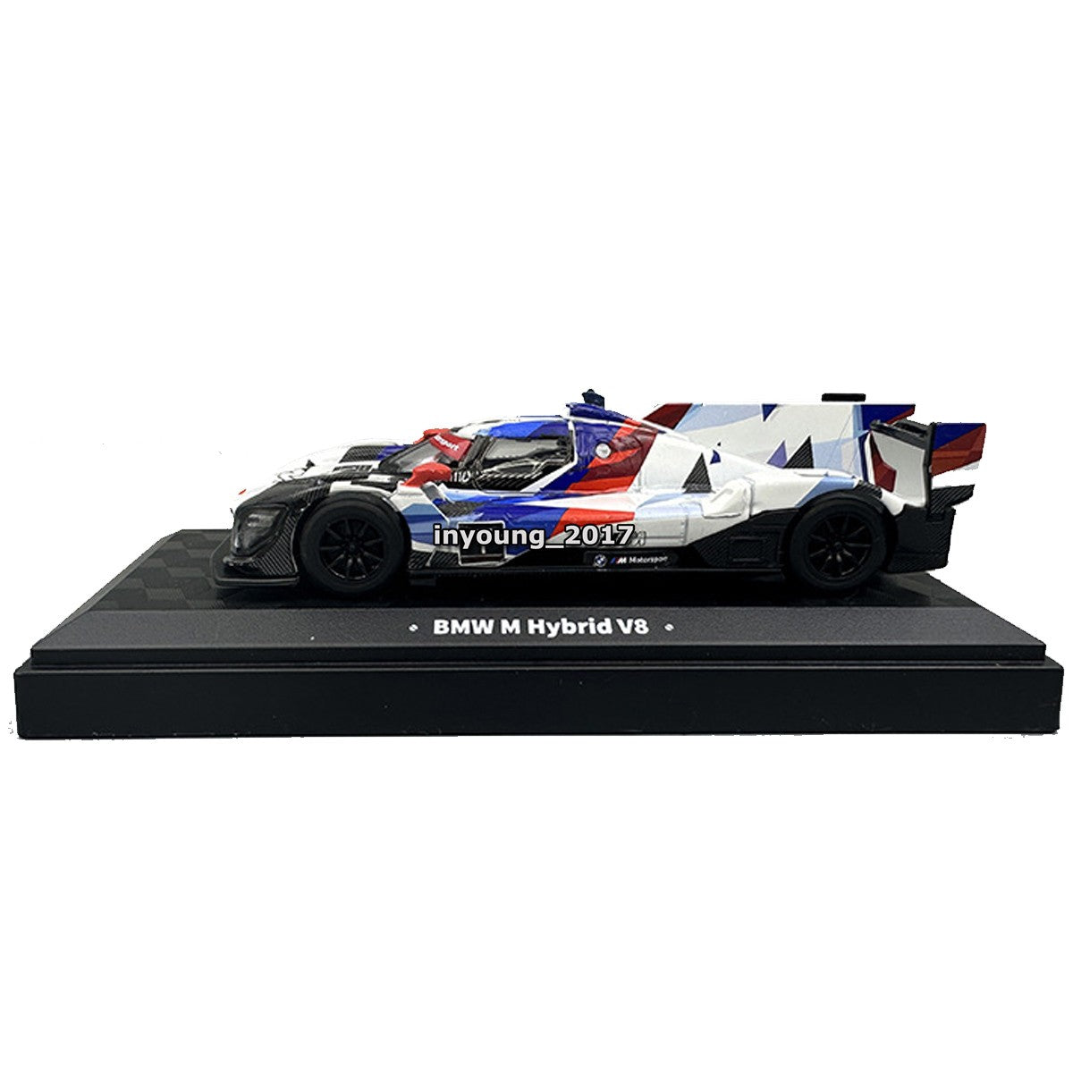1/45 Scale 2024 BMW M Hybrid V8 Model Car Metal Diecast Toy Cars Collection Blue