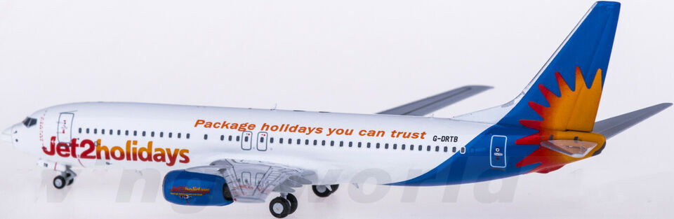 1:400 Scale NG Model Jet2 BOEING 737-800 Passenger Airplane Diecast Plane Model