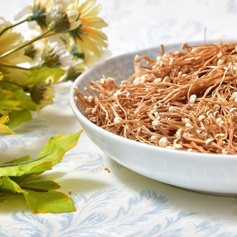 500g Dried Enoki Mushroom Healthy Soup Food Jin Zhen Gu
