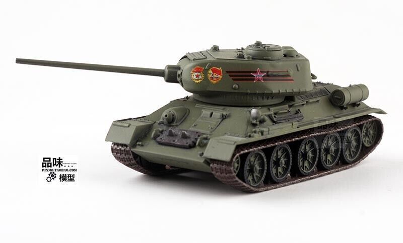 1/72 Dragon Soviet T-34/85 Military Tank Moscow Victory Day Parade 63235 Model