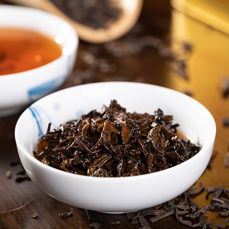 Chinese Brand Gold Pot Secondary Liu Bao Black Tea Bulk Liu Bao 150g -