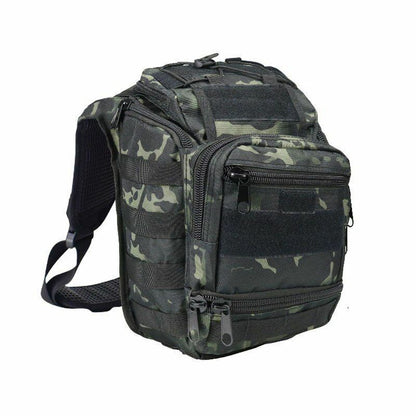 Large Military Sling Backpack Tactical Shoulder Bag Waterproof Outdoor Camping
