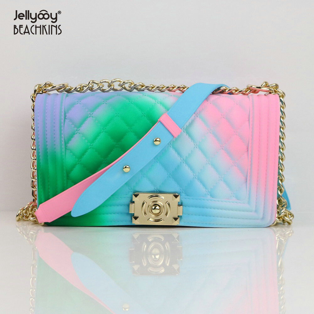 Handbags Women Jelly Shoulder Bag Women's Cluth Tote Ladies Crossbody Bags