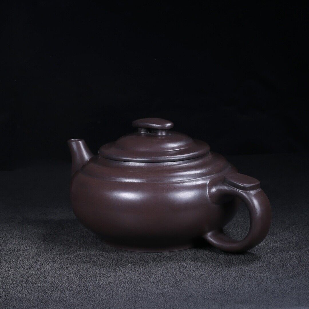 Chinese Yixing Zisha Clay Handmade Exquisite Teapot （上新桥 底款：武陵艺人）