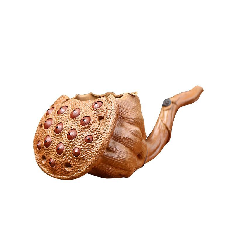 Yixing Zisha Gongdao Cup Handmade Tea Set Tea Set Accessories Lotus Nut Tea Set