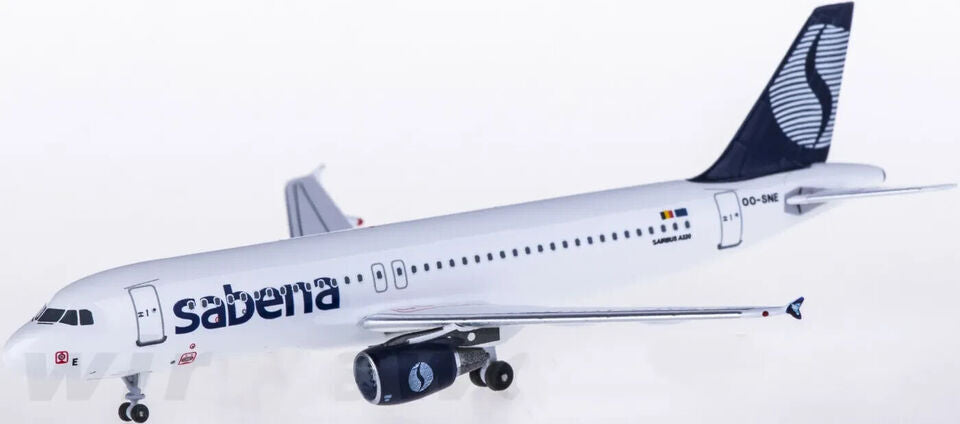 1:400 AeroClassics Sabena AIRBUS A320 Passenger Aircraft Diecast Airplane Model
