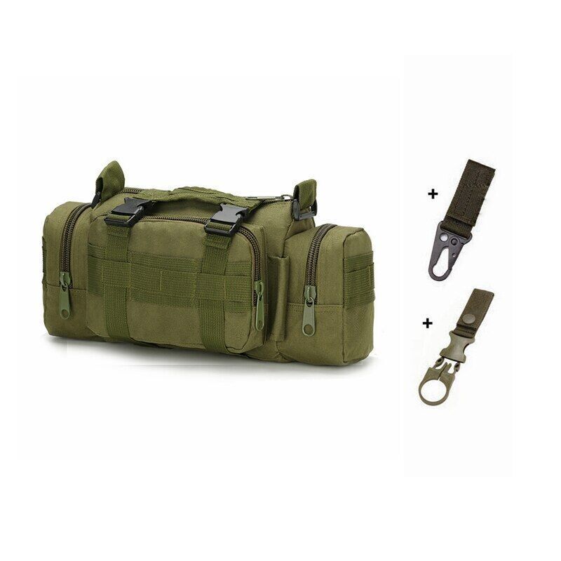 Tactical Military Waist Men Army Bag Pouch Nylon Hunting Camping Shoulder Bag