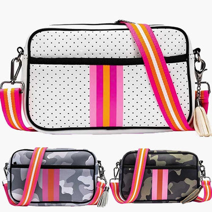 CELELA Women Crossbody Waterproof Messenger Bag Purses w/ Strap Tassel Wallet
