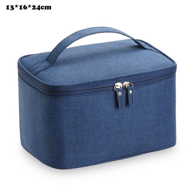 Big Cosmetic Bag Travel Outdoor Storage Pouch Waterproof Makeup Case 24*16*14 CM