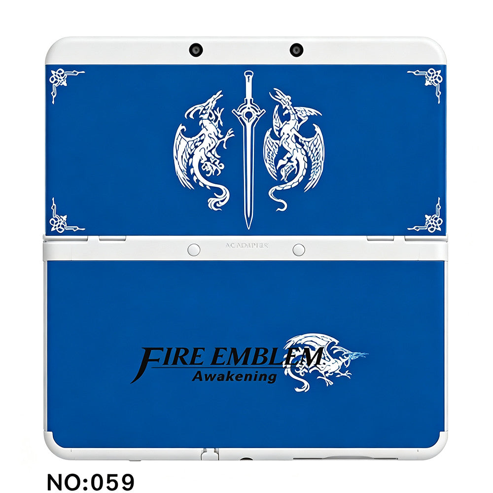 46‑Design Limited Themed Shell Cover Plates for New Nintendo 3DS