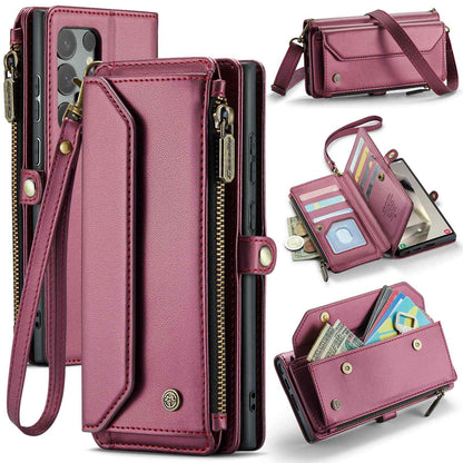 Crossbody for Samsung Galaxy S25 Ultra S25+ Plus Case Wallet with Card Holder