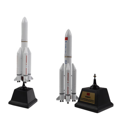 1:260 27CM China Long March CZ-5B Carrier Rocket Diecast Aerospace  Model