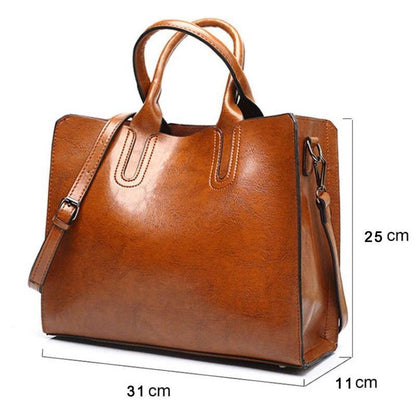 Luxury Bag Handbag Soft Messenger Purse Tote Shoulder Crossbody Bags 31*11*25 CM