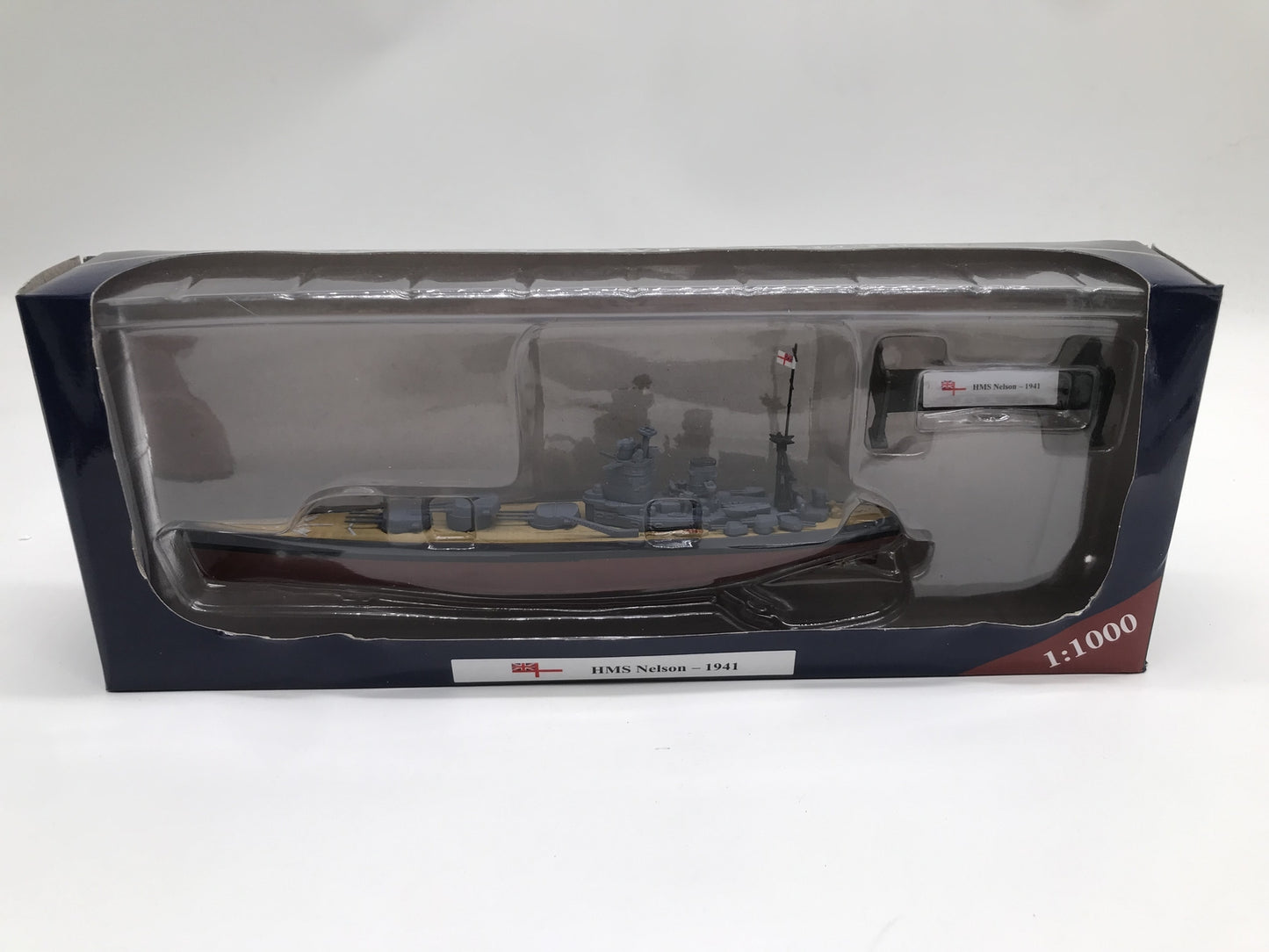 1/1000 HMS Nelson battleship during World War II Model