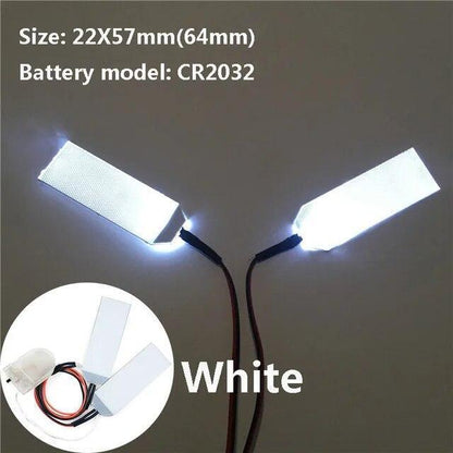 Flexible Bendable DIYLED Eye Light For Helmet Mask Eye Light Cosplay Accessories