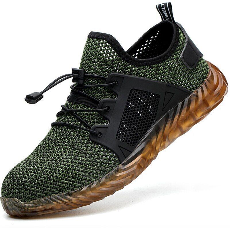 Work Shoes Men Women Steel Toe Cap Shoes Puncture-Proof Boots Sneakers