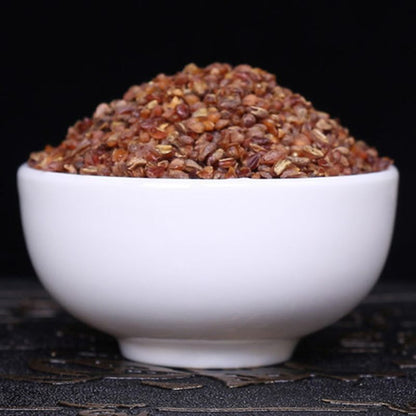 HE KU QIAO Chinese Black Tartary Buckwheat Tea Bitter Buckwheat Herbal Tea 500g