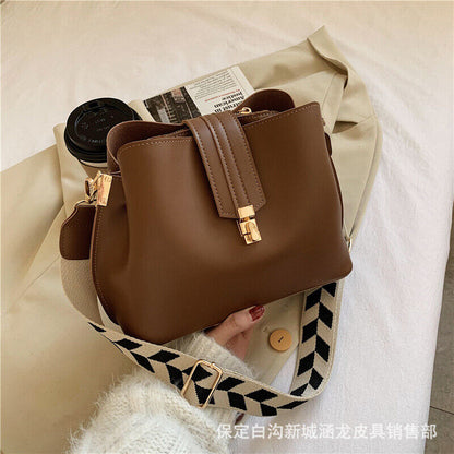 Fashion Handbag Shoulder Retro Bucket Bag Messenger Bag