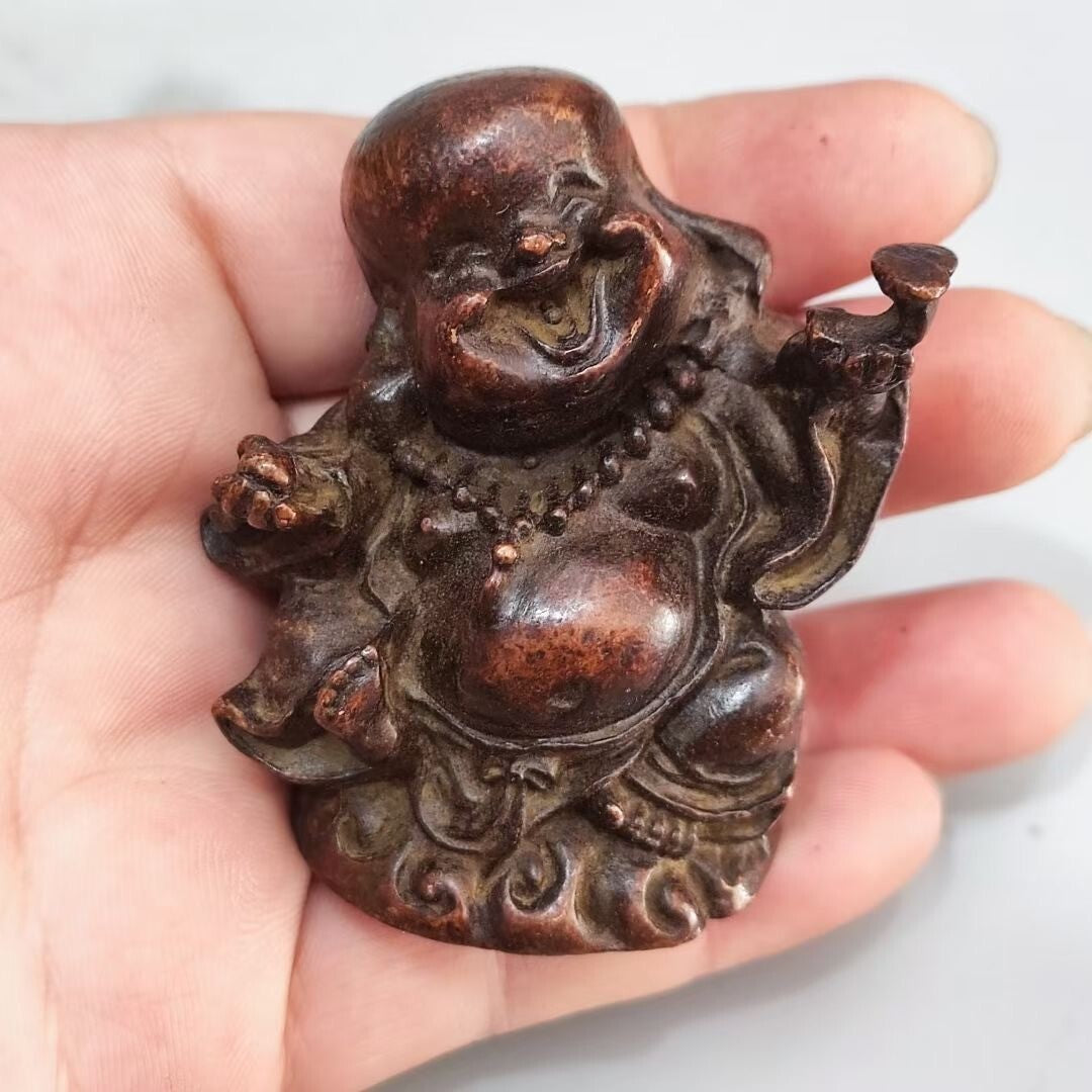 5 Piece One Set Buddha Figurine Statue Home Ornament Blessing Gift Tea Pet