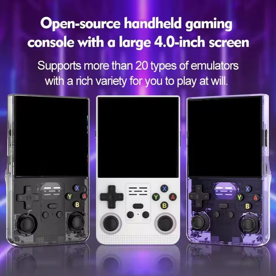 R39 Max 4.0 Inch IPS OCA Screen Open Source Retro Handheld Game Console
