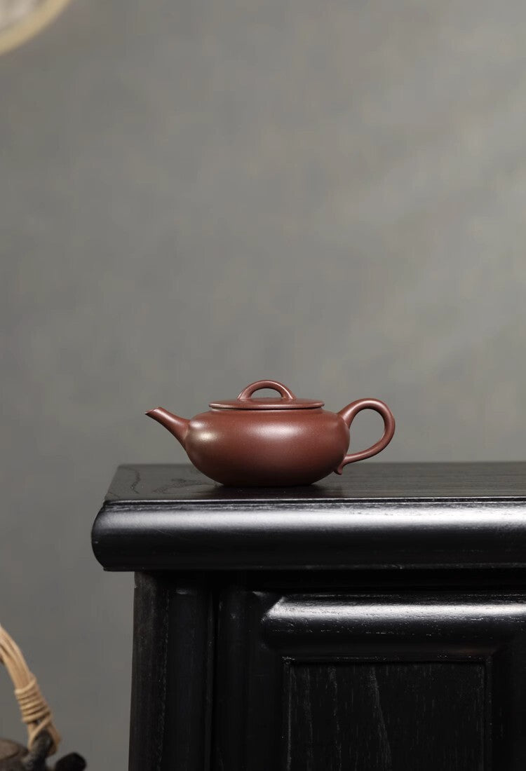 130cc chinese Yixing Handmade Zisha teapot Purple Clay HeYue Hu Gongfu Tea Pot
