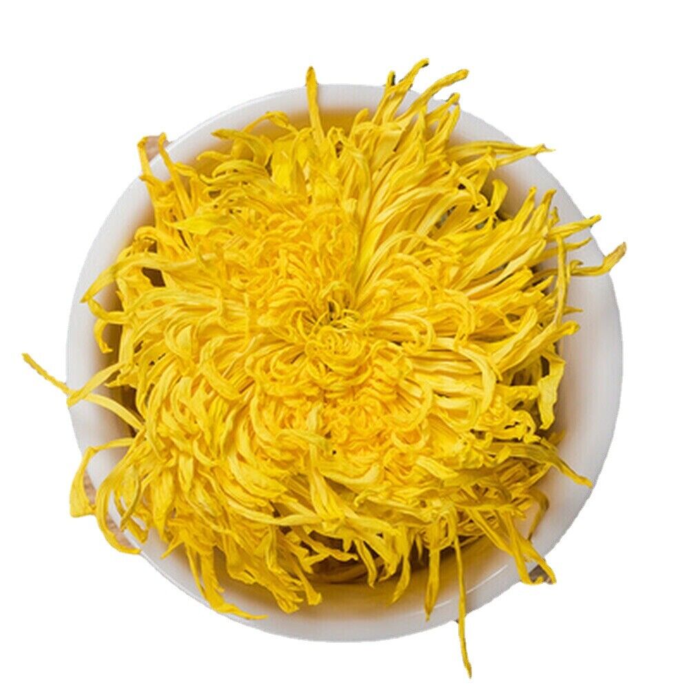 100pcs Emperor Chrysanthemum Tea Bags Giant Golden JU HUA Big Blooming Tea