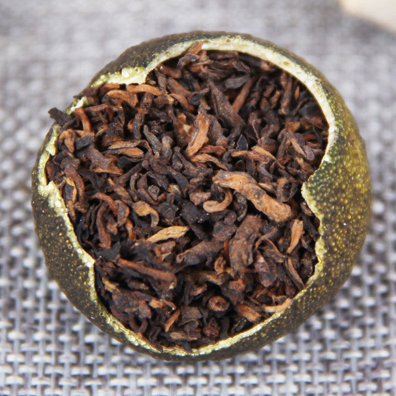 100g Small Green Mandarin Orange Royal Court Pu'er Tea Ganpu Tea Chenpi Ripe Tea