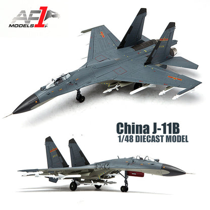 AF1 China J-11B 1/48 diecast plane model aircraft