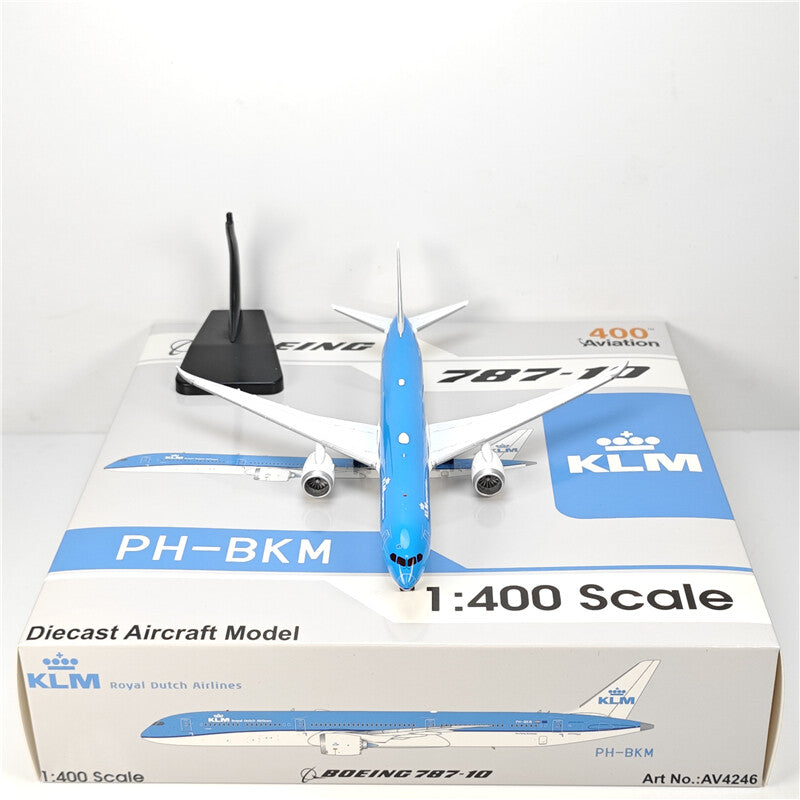 1:400 Aviation KLM BOEING B787-10 Passenger Airplane Diecast Plane Model