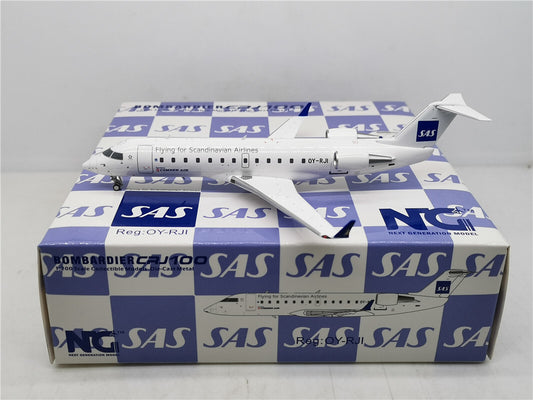 1:200 NG Model Flying for Scandinavian Airlines CRJ-100LR Airplane Diecast Model