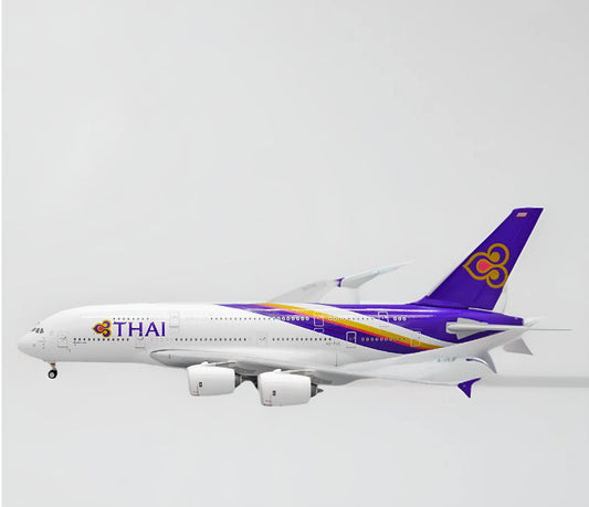 1:400 JC Wings THAI AIRBUS A380 Passenger Airplane Diecast Plane Aircraft Model