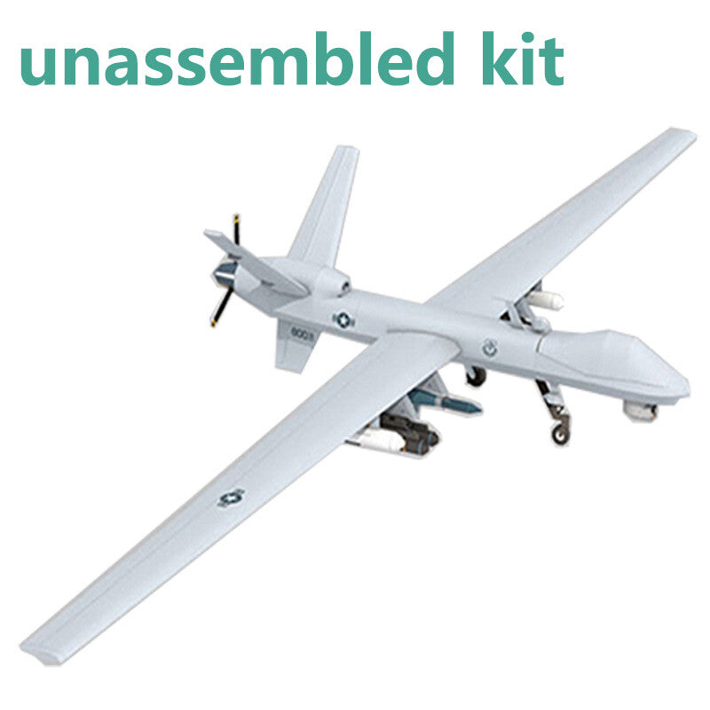 1:32 MQ-9 Reaper UAV 3D Plane Paper Model Aircraft Puzzle Ornaments Unassembled