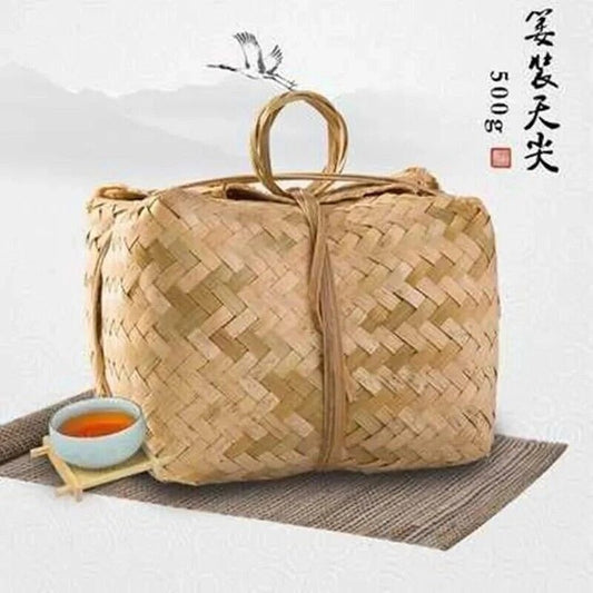 500g China Hunan Anhua Black Tea 2015yr Handmade Brick Tea Fu Cha loose leaf tea
