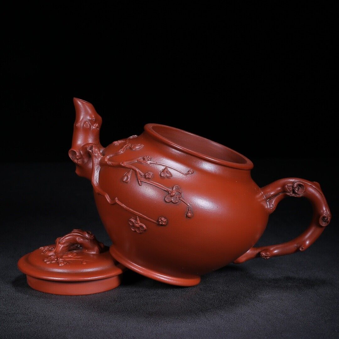 Chinese Yixing Zisha Clay Handmade Exquisite Teapot （报春 底款：朱可心）