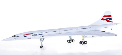 1:200 31CM Hogan BRITISH AIRWAYS Concorde Passenger Aircraft Diecast Plane Model