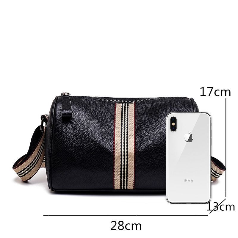 High Quality Genuine Leather Women Handbag Cowhide Women Shoulder Messenger Bags