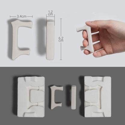 Pottery Tools Ceramic Mold Grouting Plaster DIY Teapot Water Cups Handle Molding