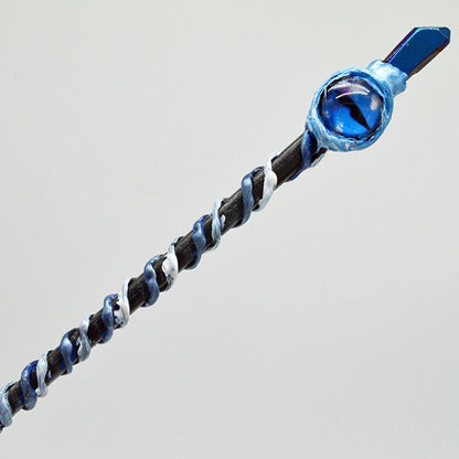 Witch Magic Wand Multicolor Natural Crystal Jewelry Fairy Stick Hair Accessories