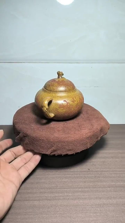 Yixing Zisha Tea pot Original Duan Clay Handmade Gourd Style High-Fired Teapots