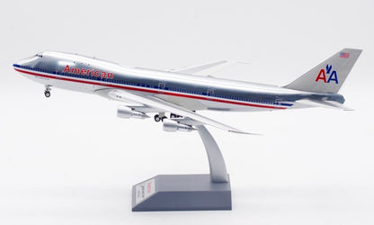 1:200 35CM InFlight American BOEING 747-100 Passenger Airplane Diecast Model