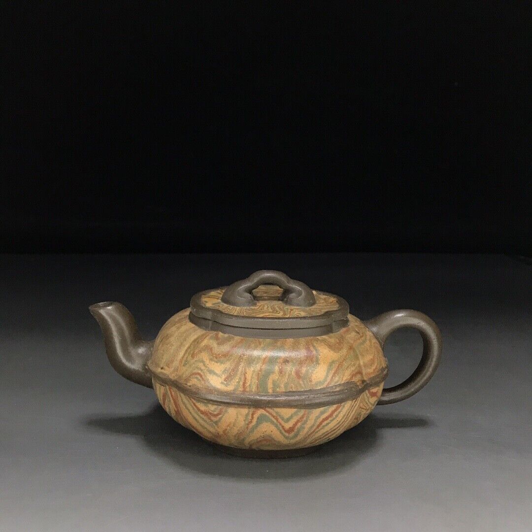 vintage chinese yixing purple clay teapot zisha ceremony teaware collection rare